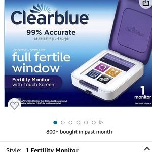 Clearblue Full Fertility monitor brand new never used